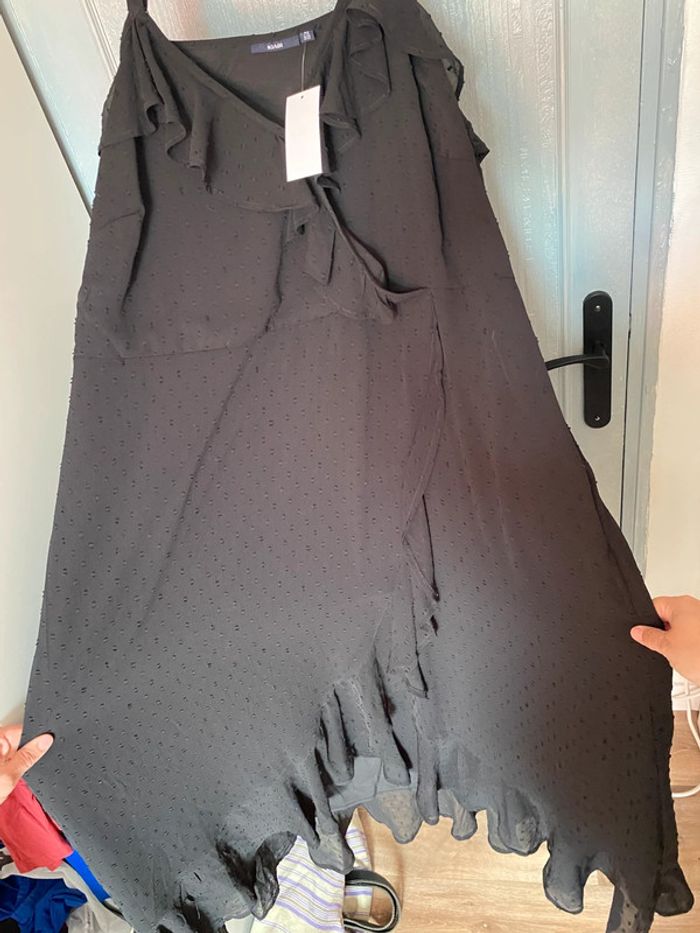 Robe plumetie noir - photo numéro 2