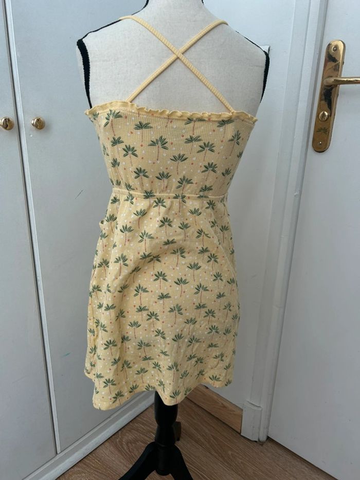 Robe d’été jaune en coton - à bretelles Kiabi eco - photo numéro 4
