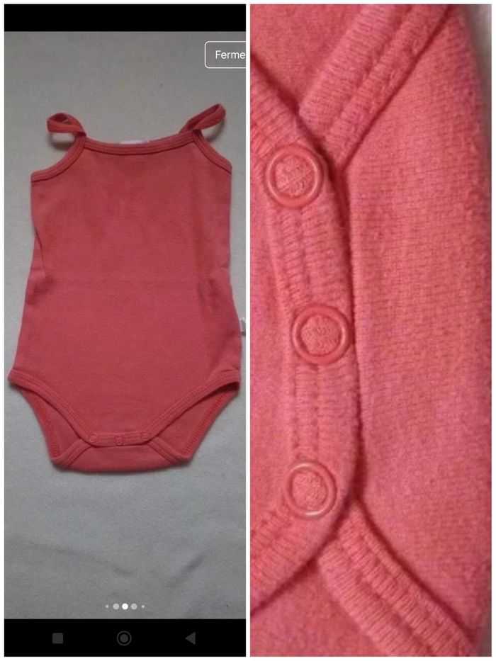 lot body été fille taille 6 mois - photo numéro 4