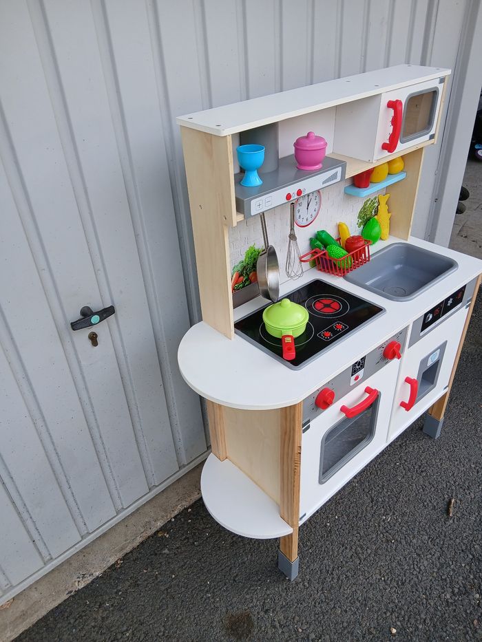 Cuisine en bois enfant - photo numéro 6