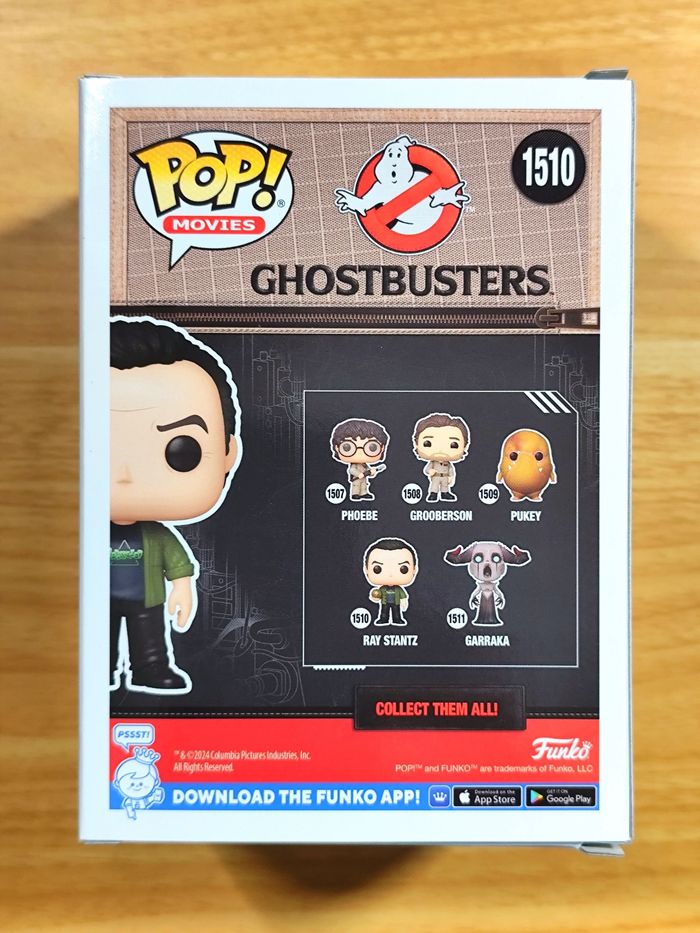 Funko Pop! Movies - Ray Stantz 1510 (Ghostbusters - GITD) - photo numéro 3