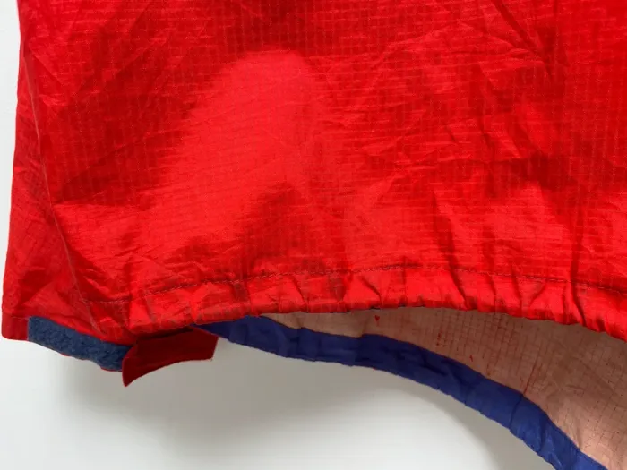 Veste à capuche vintage Patagonia homme L rouge 1/4 zip années 90 Made in USA 🇺🇸 - photo numéro 18