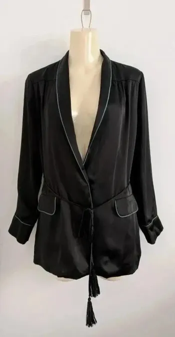 Déshabillé satiné - Galeries Lafayette - taille S