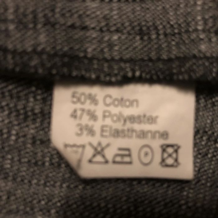 AN20- Tailleur veste+jupe longue bleu jean T44-46 - photo numéro 18