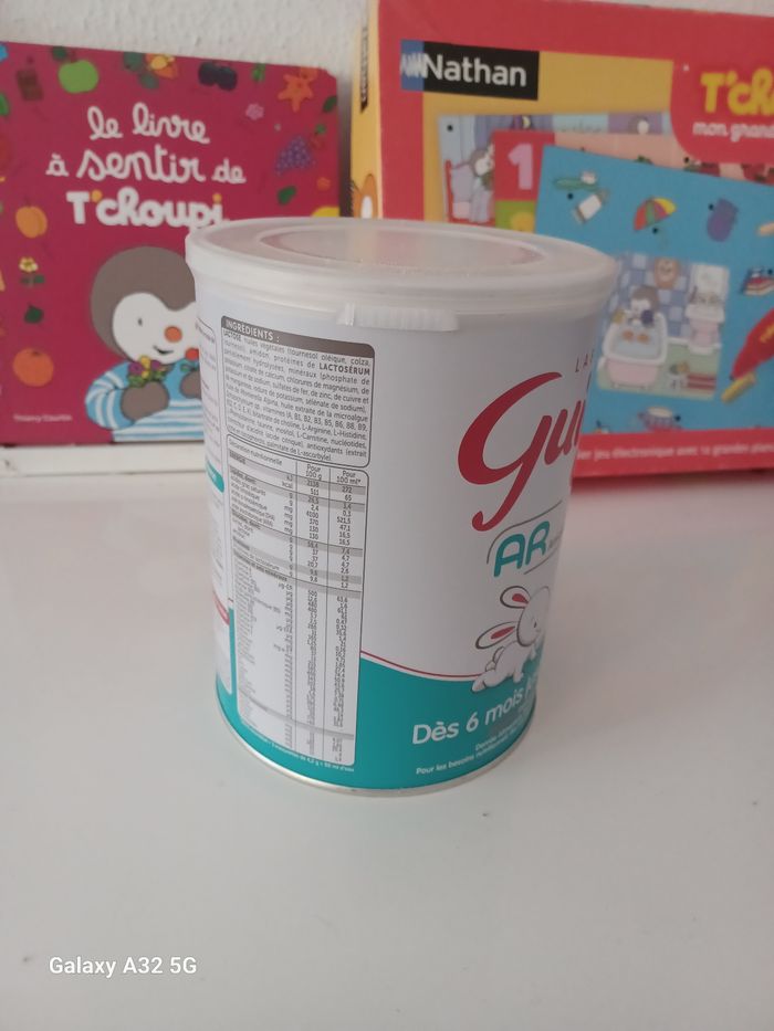 Boite de lait guigoz AR 2ème âge. Neuf - photo numéro 2