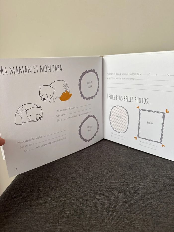 📖 Album de naissance mixte- neuf sans étiquette - photo numéro 5