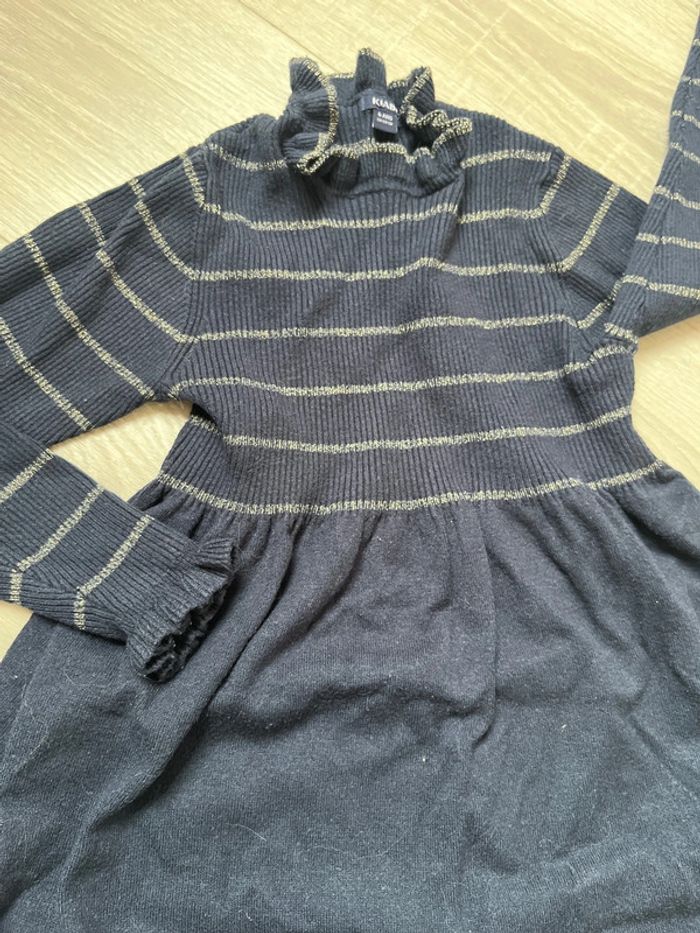 Robe laine bleu marine 6 ans - photo numéro 2