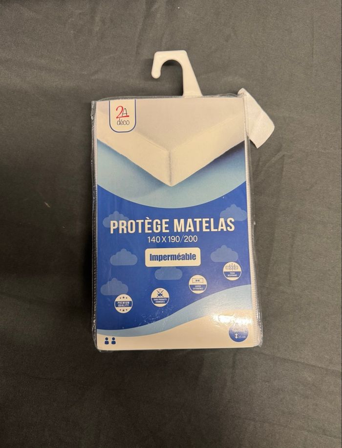 Protège Matelas 140×200 Imperméable NEUF - photo numéro 1