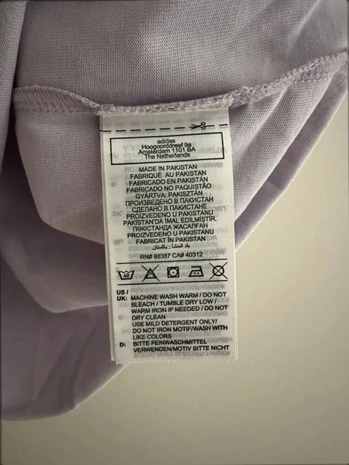 Tshirt Adidas 3 Bandes panel homme taille M neuf avec étiquette - photo numéro 6