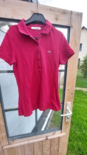 Polo lacoste taille 36