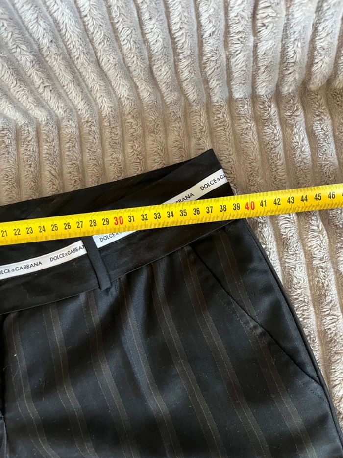 Pantalon Dolce & Gabbana rayé – Taille 40, coupe élégante - photo numéro 11