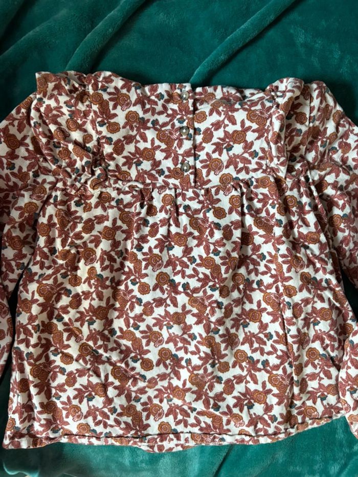 Blouse en velours 8 ans - photo numéro 4