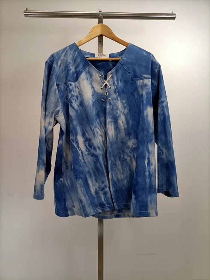 Veste Tie and Dye 42 estimé effet marbré 90's vintage EMMA A443