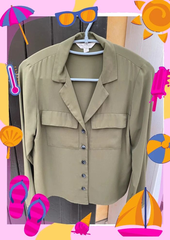 Chemise S 36 kaki Miss selfridge