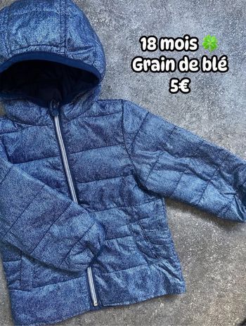 Manteau 🍀 18 mois 🍀 Grain de blé