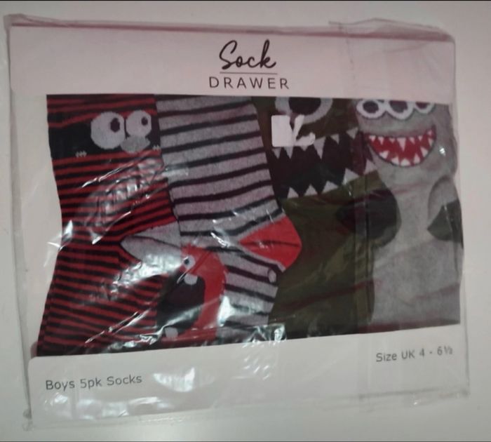 Lot* de 5 paires de chaussettes rigolotes pour enfants pointure 34/37 - photo numéro 6