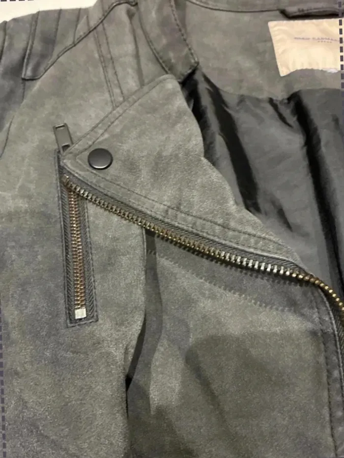 Perfecto gris - Only Carmakoma - Taille M - photo numéro 5