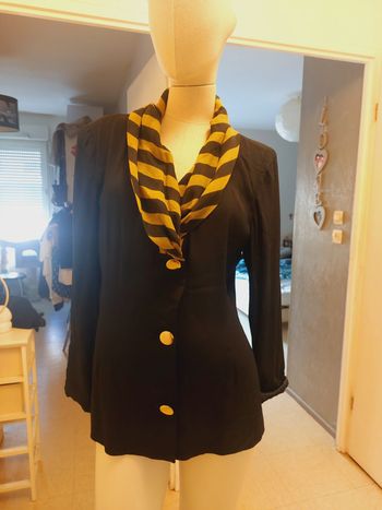 Veste foulard intégré