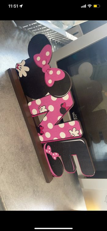 One minnie décoration anniversaire