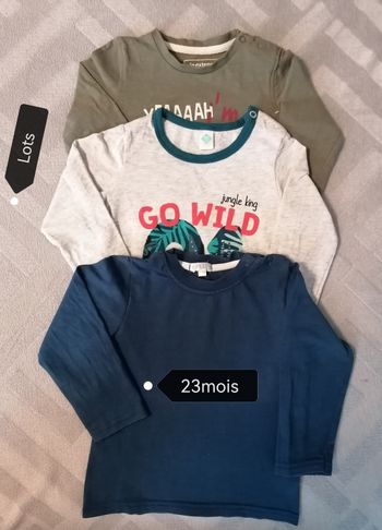 T. Shirts Manche longue garçon