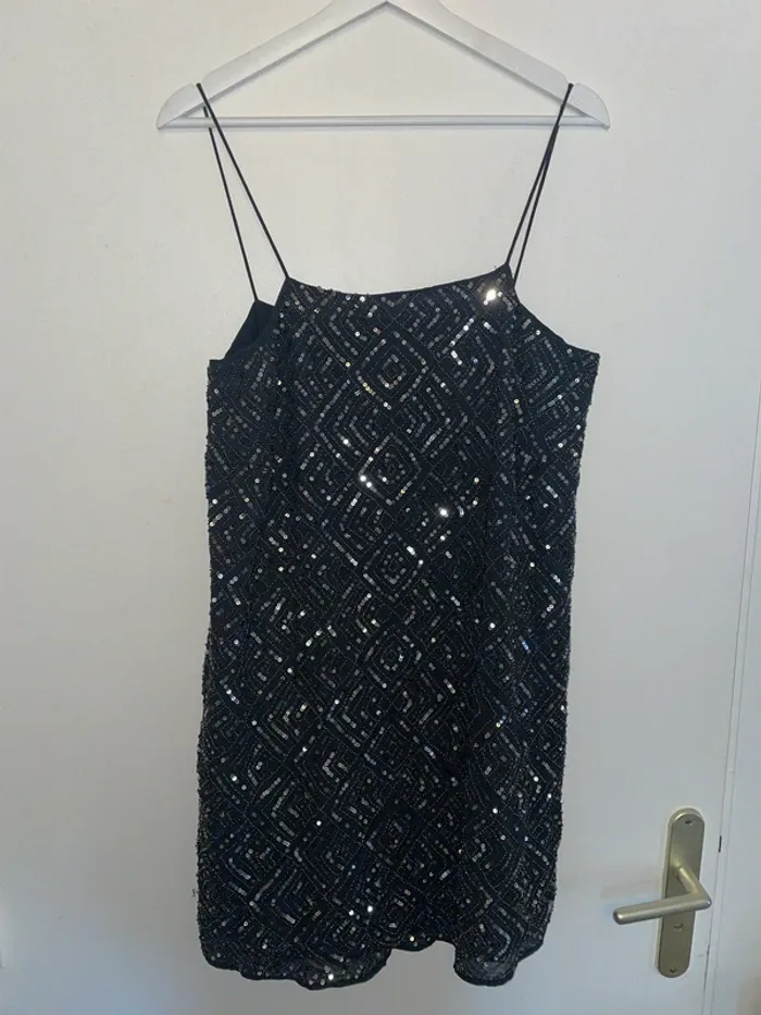Robe à sequin Mango L - photo numéro 2