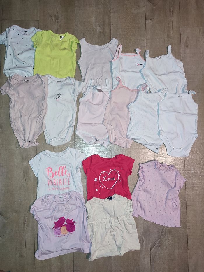 Grand lot de vêtements fille 12mois - photo numéro 6