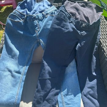 Lot jean grossesse taille 38