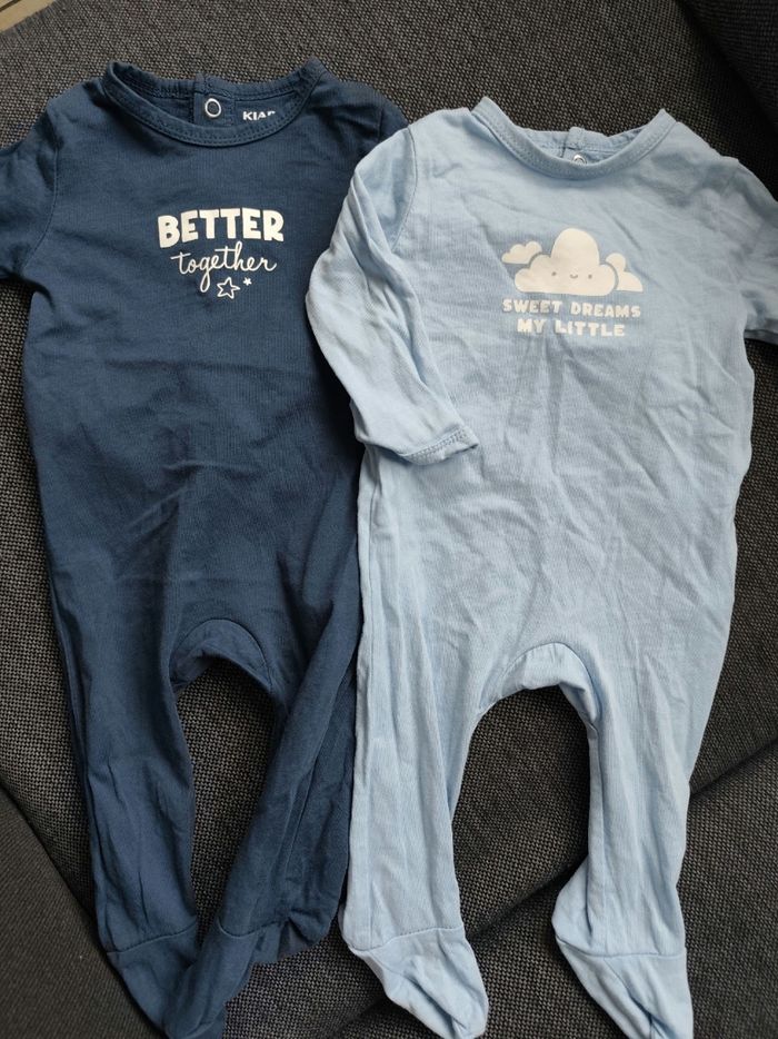 Lots de 2 pyjamas bébé garçon