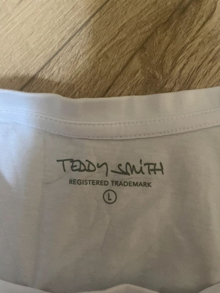 T-shirt blanc Teddy Smith - photo numéro 3