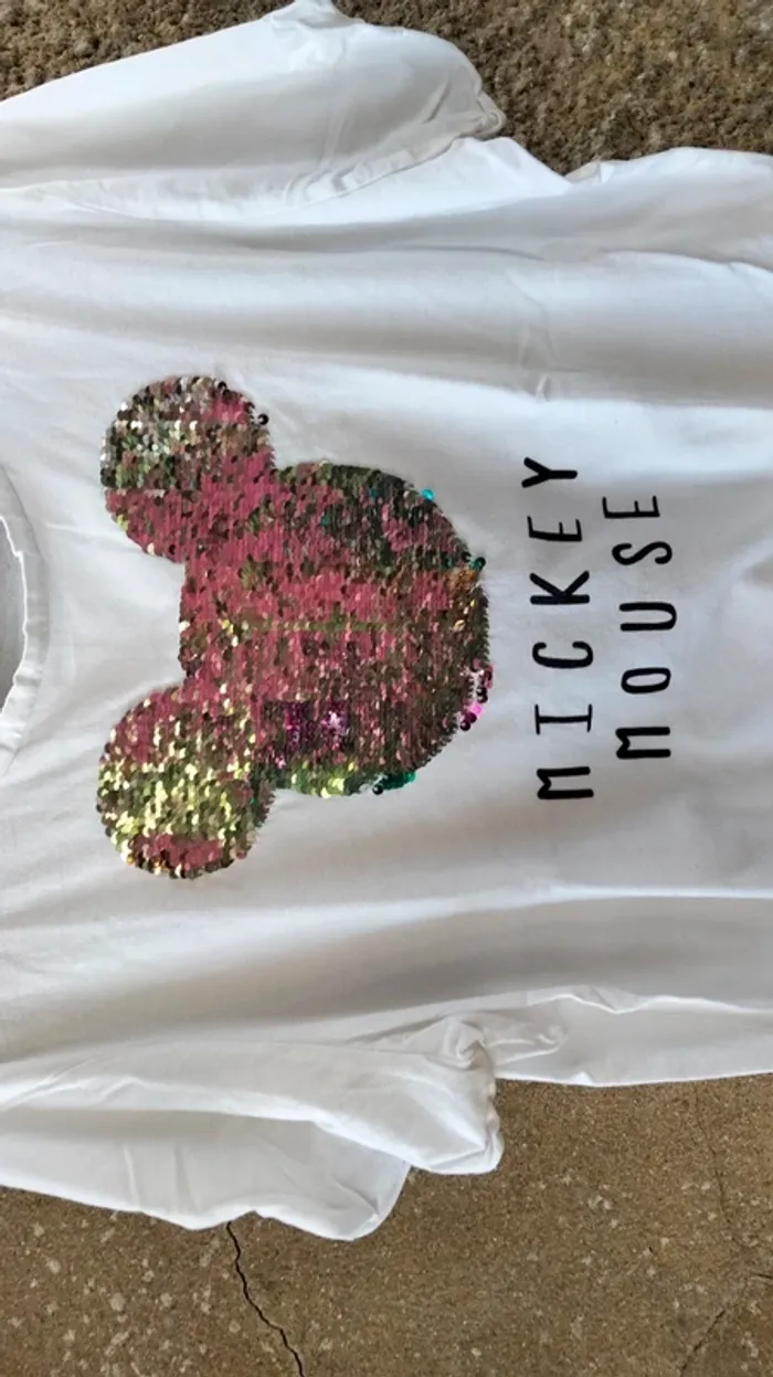 T-shirt Mickey Mouse Taille L Disney - photo numéro 6