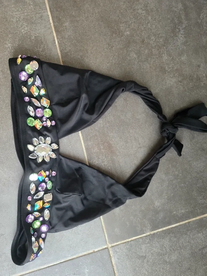 Haut de maillot de bain bijoux