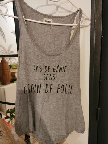 Débardeur bel air taille S/M