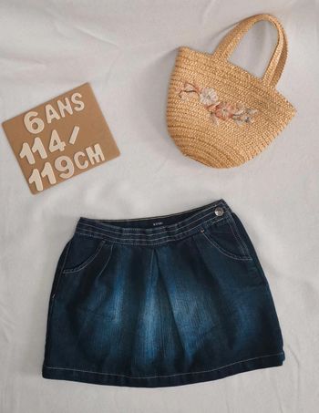 Jupe  👸 jean, kiabi,  6ans