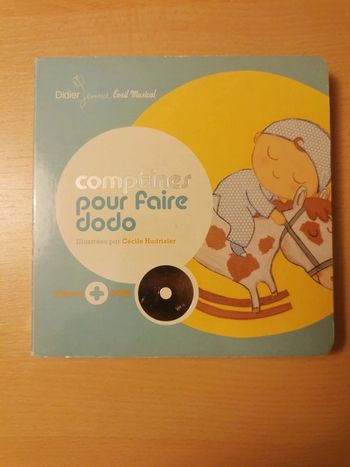 Livre cd berceuses comptines pour faire dodo