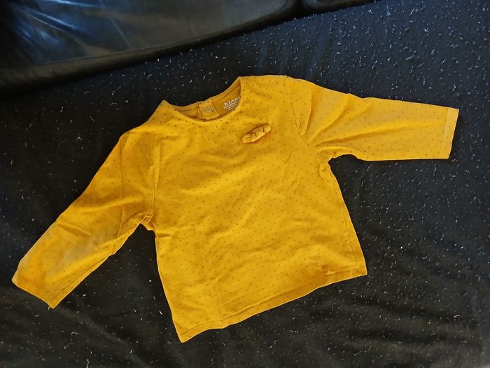 Lot de 6 t-shirts manches longues 24 mois fille - photo numéro 2