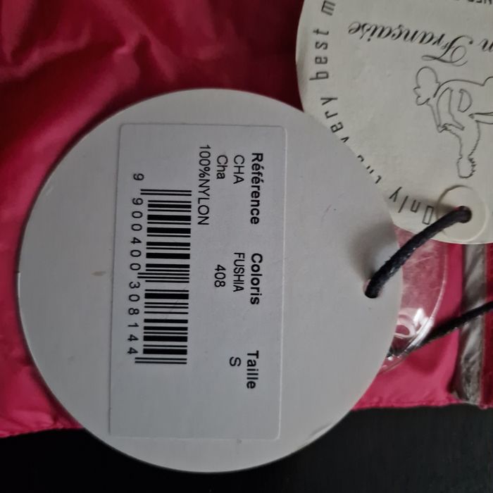 doudoune JOTT modèle CHA en rose fuschia éclatant - photo numéro 10