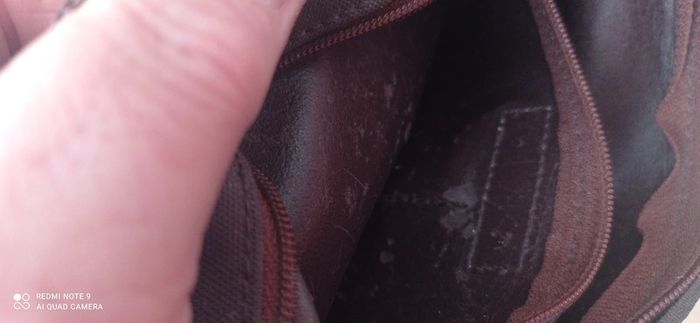 Pochette Le Tanneur cuir/toile mixte - photo numéro 7