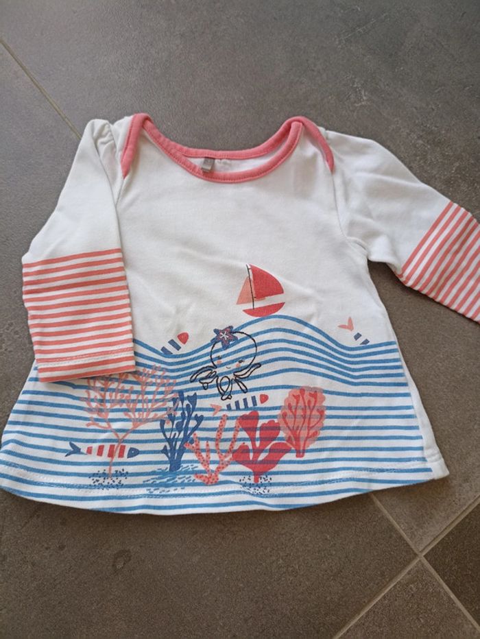 Ensemble pantalon + 2 T-shirts manches longues T54 - photo numéro 3