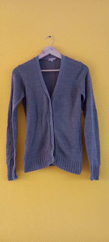 Gilet effet pailleté