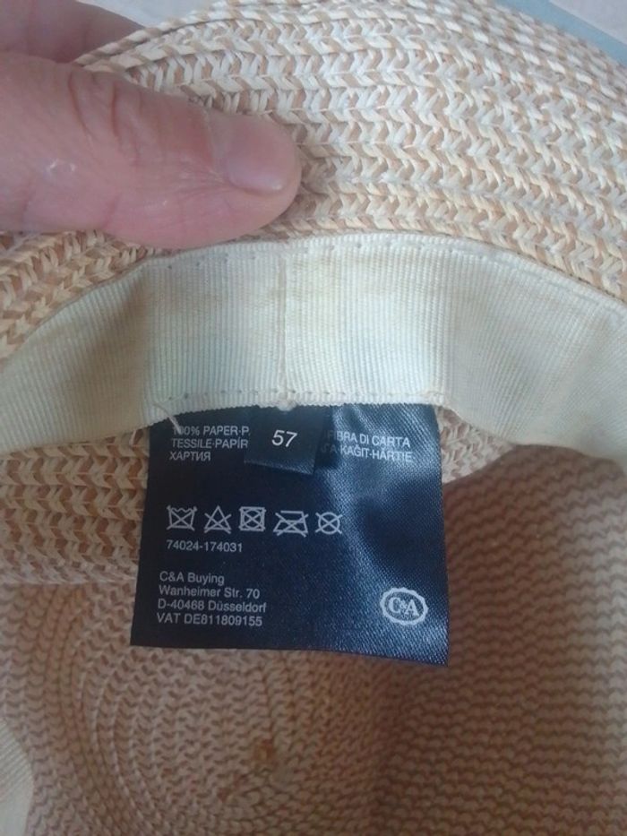Chapeau taille 57 - photo numéro 4