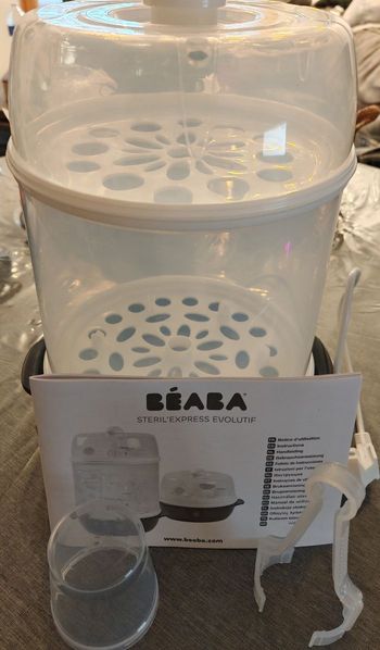 Sterilisateur vapeur biberons BEABA