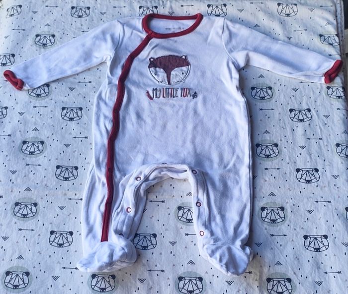 Lot de pyjamas léger taille 6 mois - photo numéro 2