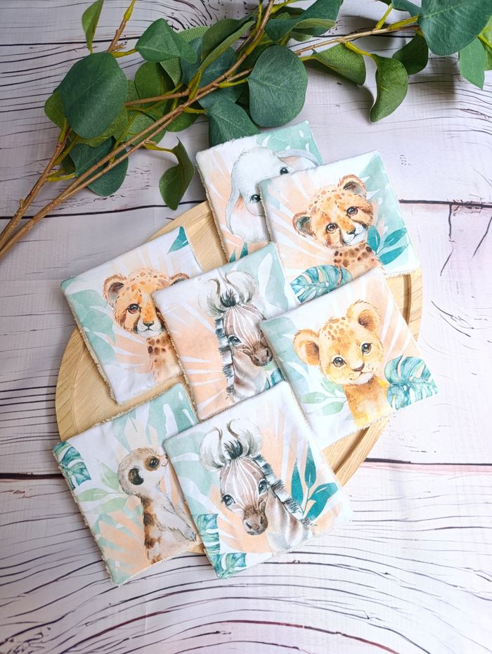 Lot de lingettes lavables - photo numéro 2