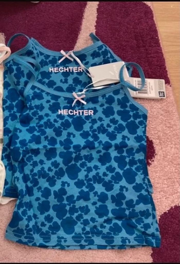 Lot de 2 débardeurs Hechter 4/6 ans neufs
