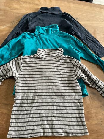 Lot de 3 sous pulls 6 ans garçon