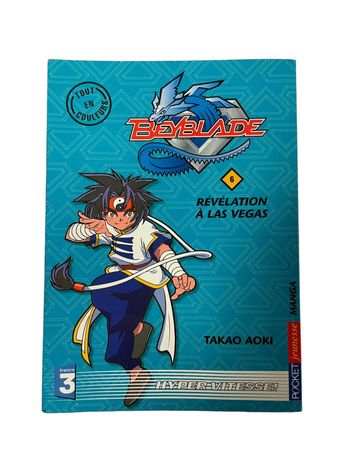 Livre manga Beyblade révélation à Las Vegas N•6