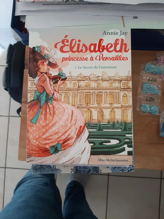 Livre Élisabeth princesse à Versailles