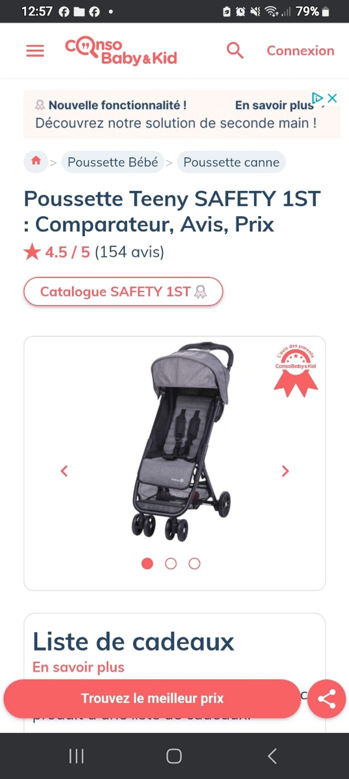 Poussette canne Safety - photo numéro 9