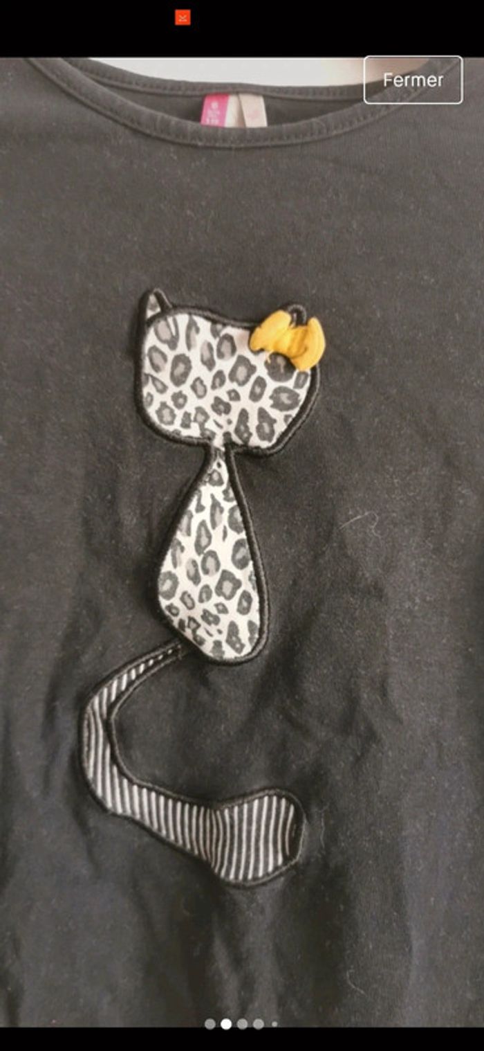 Tee shirt manches longues orchestra 6 ans - photo numéro 3