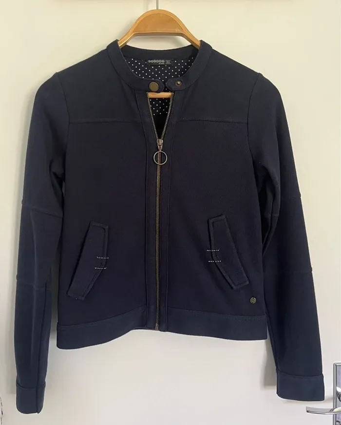 Bombers - veste zippée - bonobo - XS - photo numéro 6